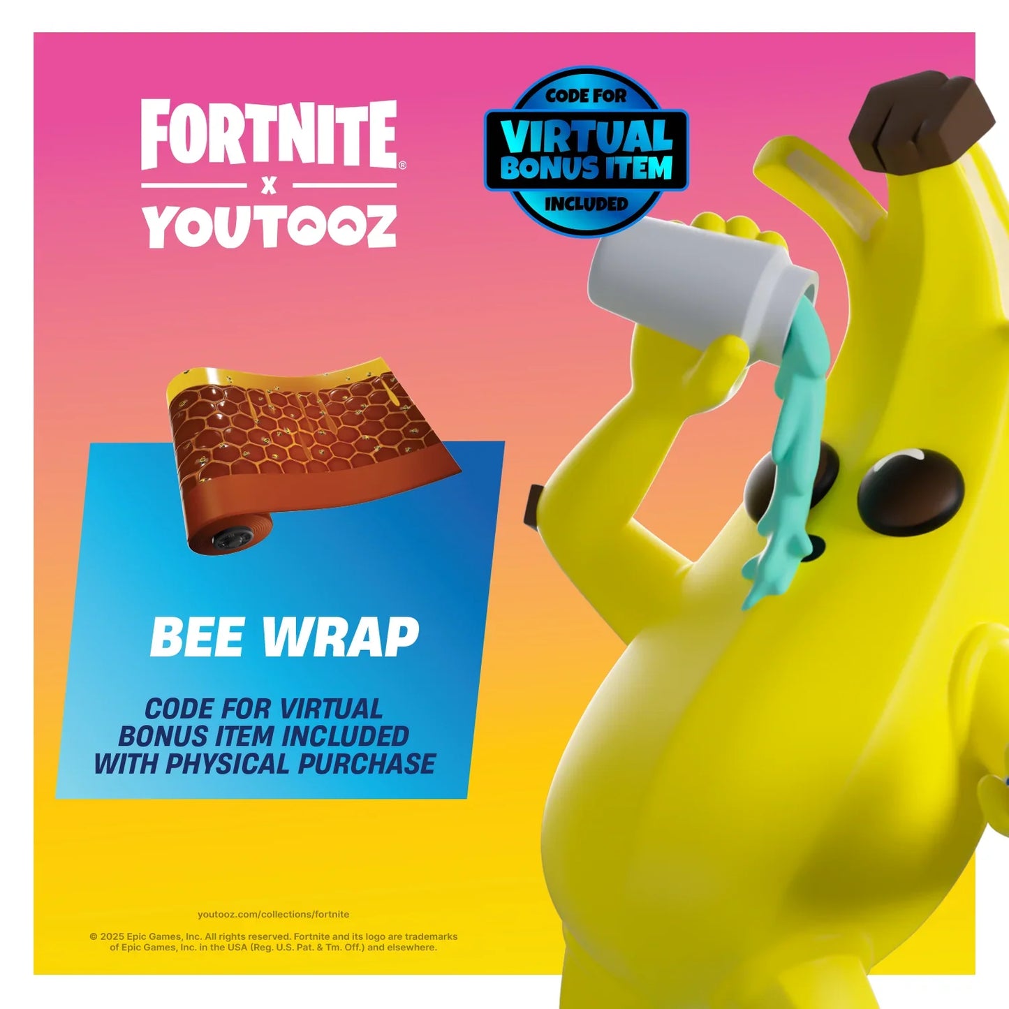 PREVENTA Youtooz Games: Fortnite - Peely