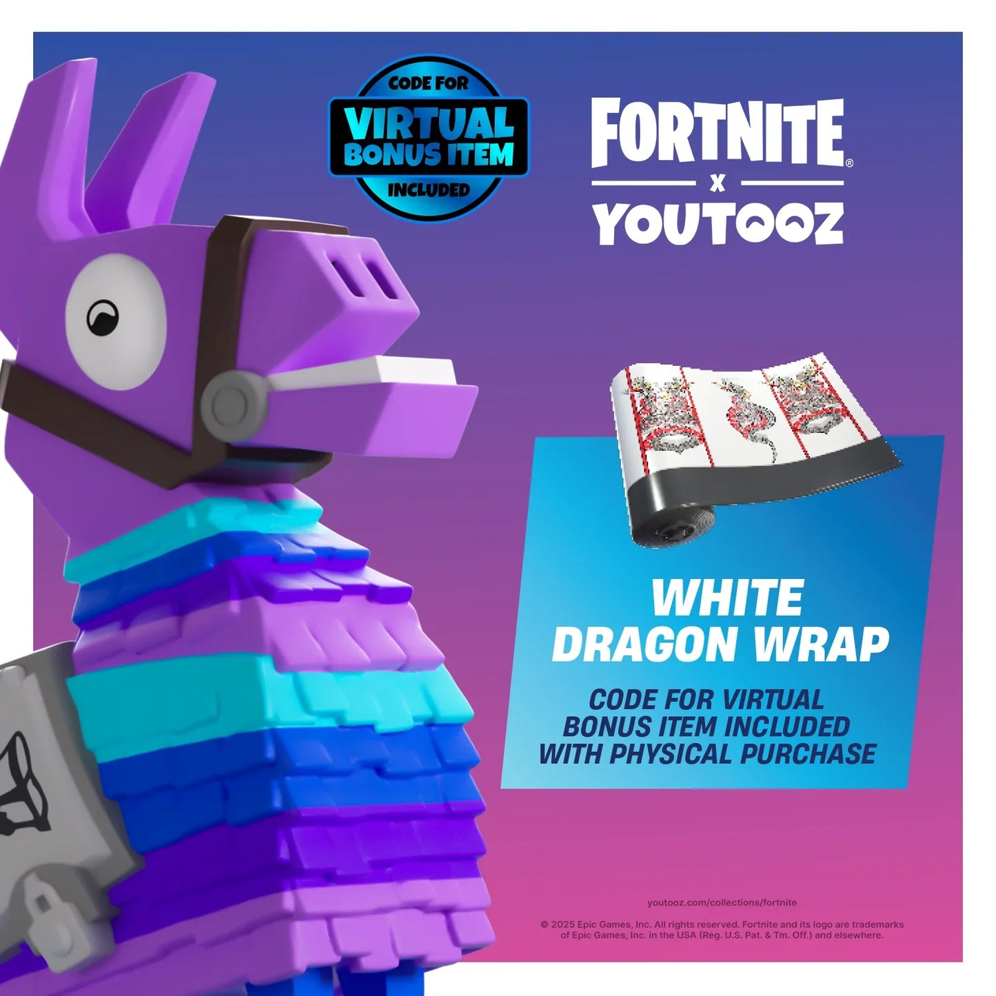 PREVENTA Youtooz Games: Fortnite - Supply Llama