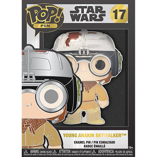 Funko Pop Pins: Star Wars - Anakin Joven Pin Esmaltado