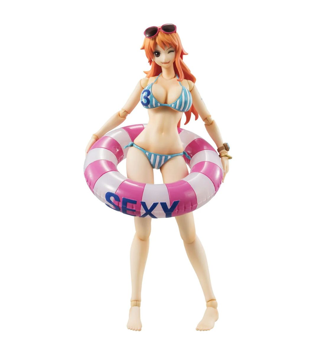 PREVENTA Megahouse Action Figure Variable Action Heroes: One Piece - Nami Summer Vacation