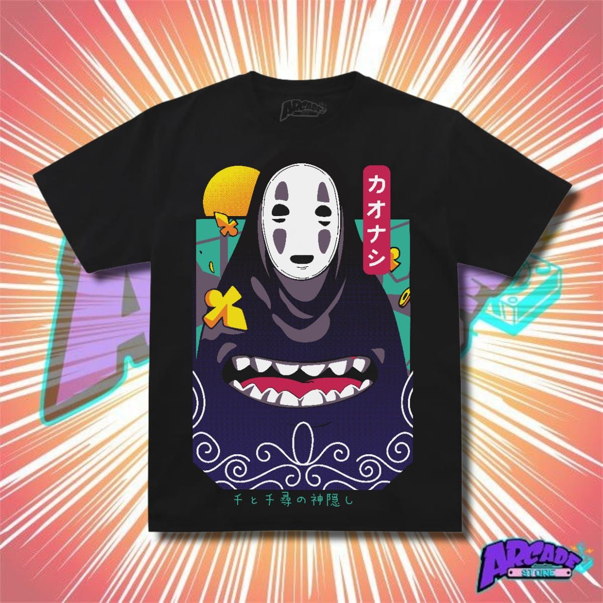 Playera Arcade Store No Face
