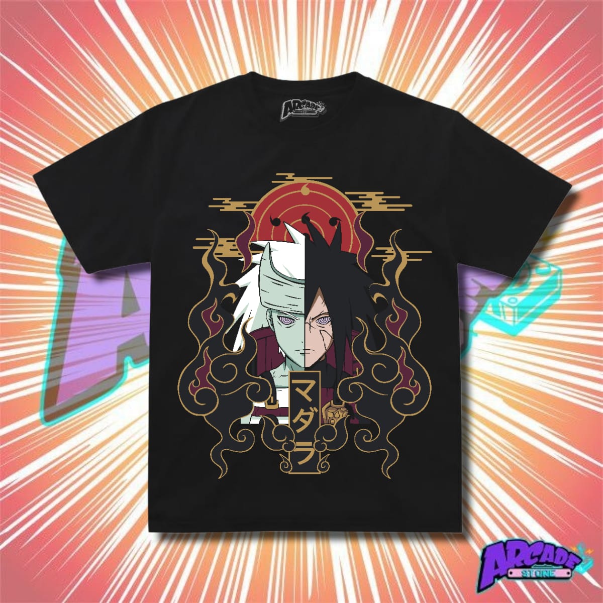 Playera Arcade Store Madara Uchiha