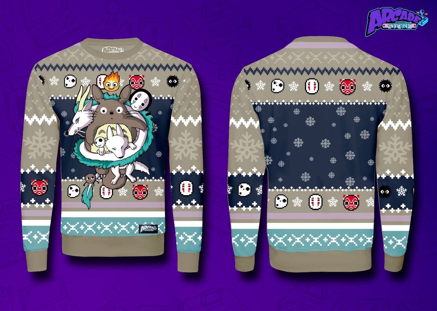 Ugly Sweater Arcade Store Studio Ghibli