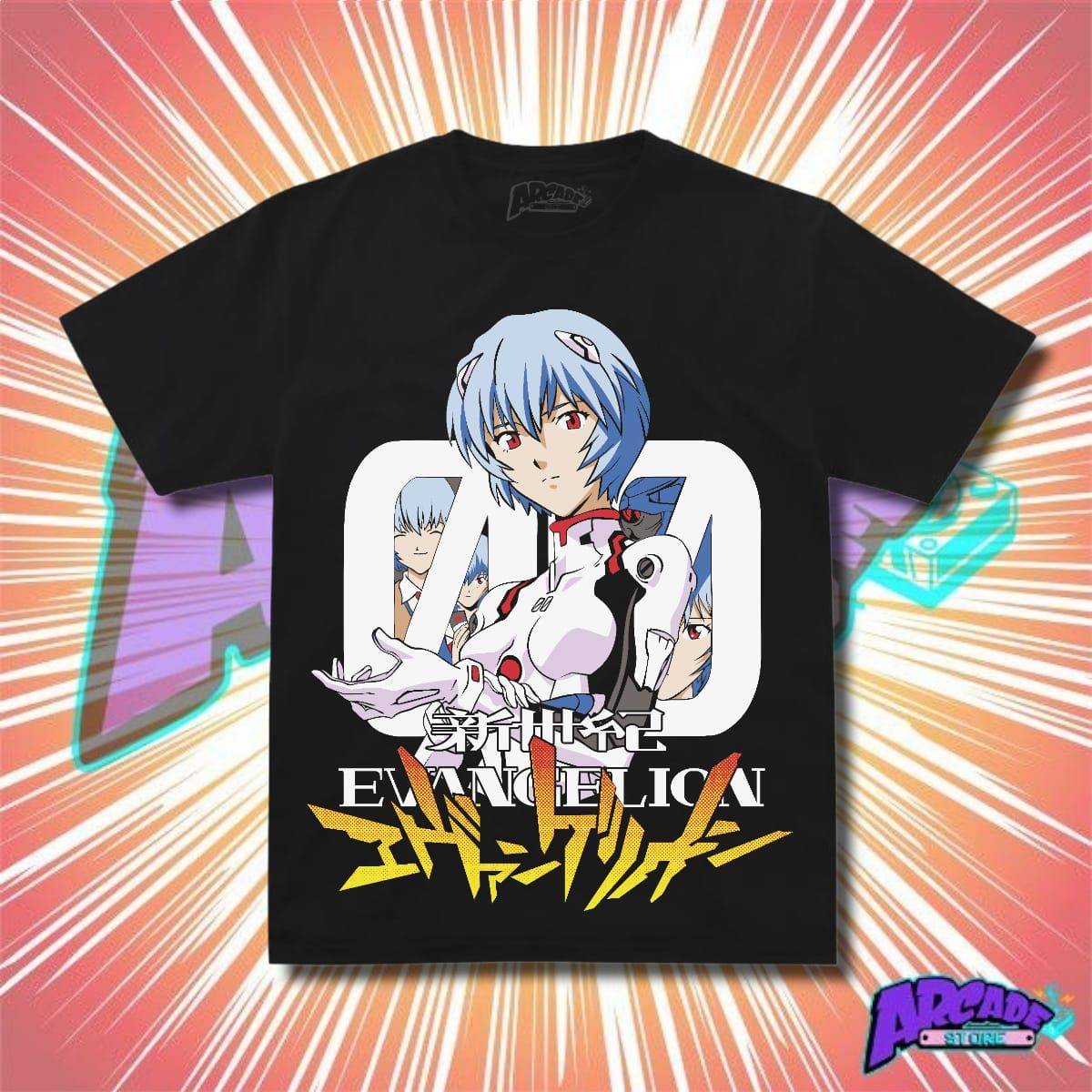 Playera Arcade Store Rei Ayanami