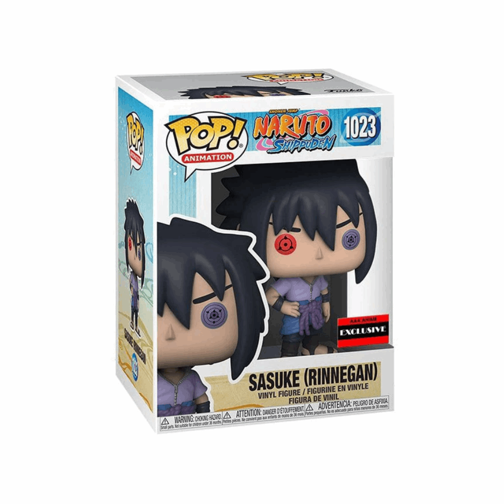 Funko Pop Animation: Naruto - Sasuke Uchiha Rinnegan Exclusivo AAA