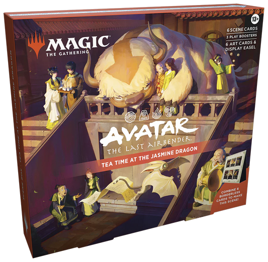 Magic The Gathering: Avatar The Last Airbender - Scene Box 2 Tea Time At The Jasmine Dragon en Ingles