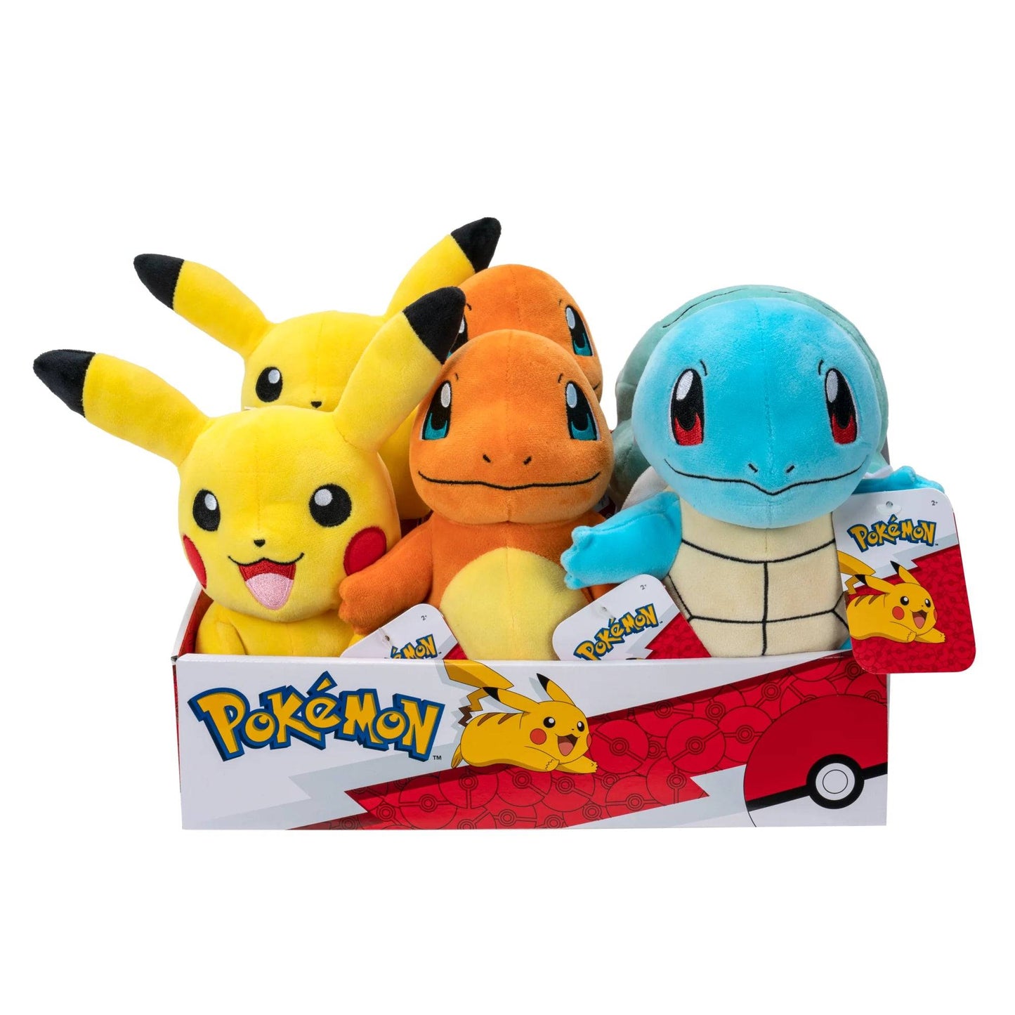 Pokemon Plush: Iniciales De Kanto - Charmander Peluche 8 Pulgadas