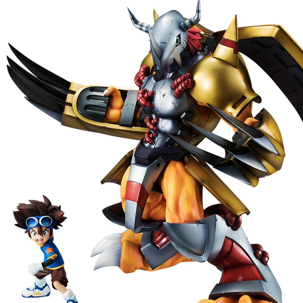 PREVENTA Megahouse Figures Precious Gem Series: Digimon Adventure - Wargreymon Y Taichi Yagami