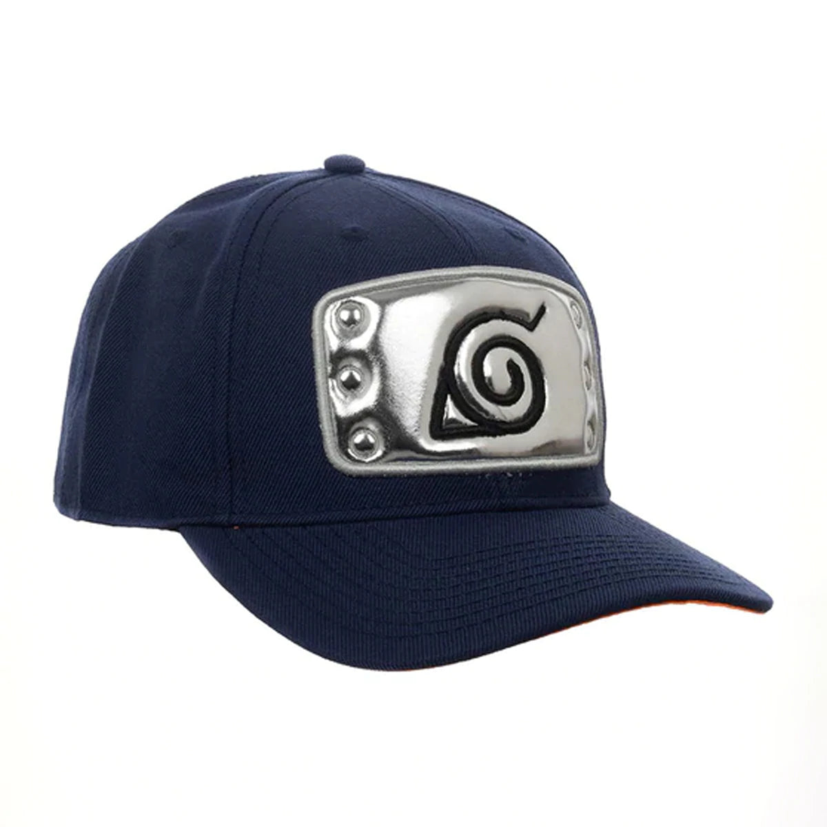 Bioworld Naruto: Naruto - Placa de Konoha Gorra Ajustable