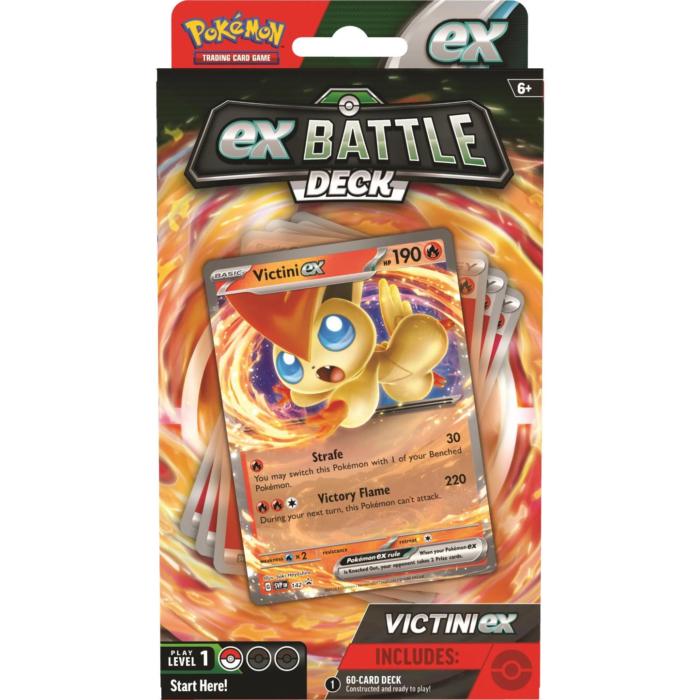 Pokemon TCG: Victini ex Battle Deck En Español