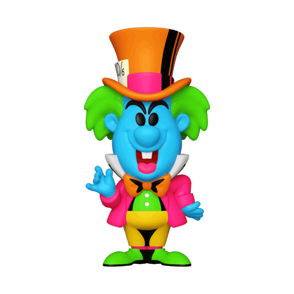 Funko Vinyl SODA: Alicia en el Pais de las Maravillas Blacklight - Mad Hatter Sombrerero Loco Exclusivo Funko Shop