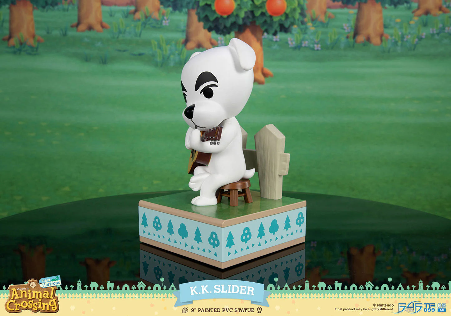 PREVENTA First 4 Figures: Animal Crossing New Horizons - K.K. Slider 8.5 Pulgadas