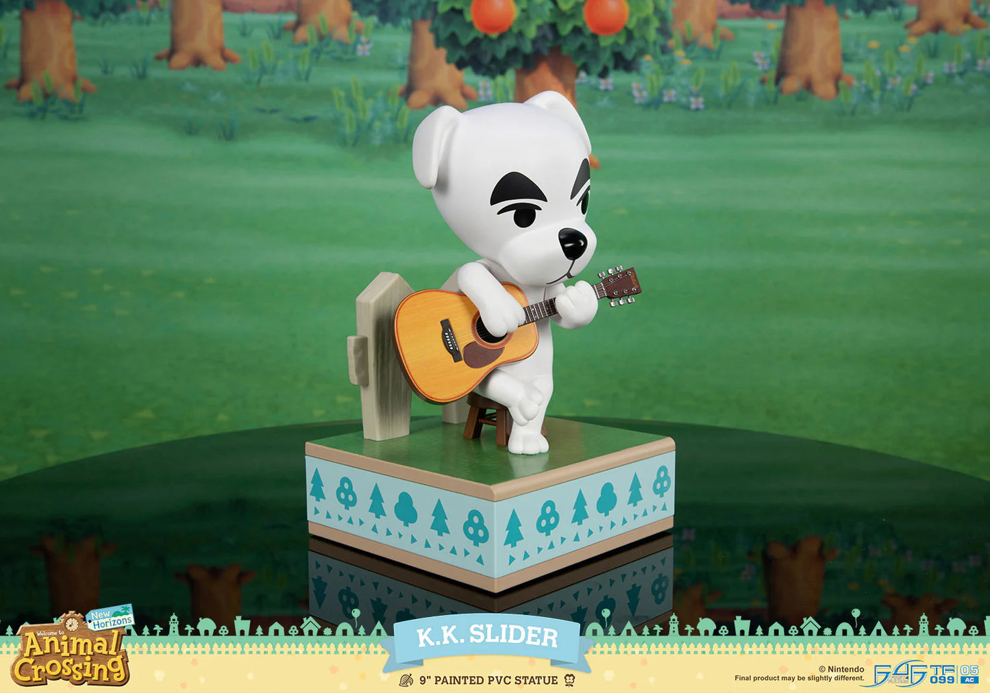 PREVENTA First 4 Figures: Animal Crossing New Horizons - K.K. Slider 8.5 Pulgadas