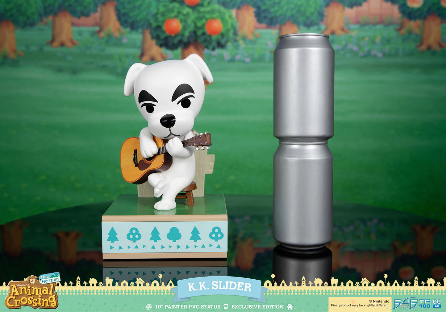 PREVENTA First 4 Figures: Animal Crossing New Horizons - K.K. Slider 8.5 Pulgadas