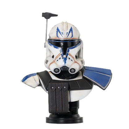 PREVENTA Diamond Select Toys Bust 3D: Star Wars La Guerra De Los Clones - Capitan Rex Escala 1/2