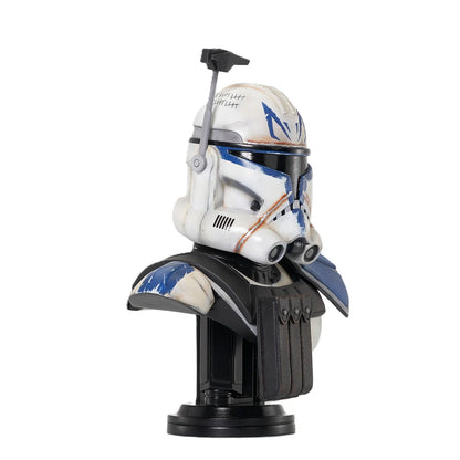 PREVENTA Diamond Select Toys Bust 3D: Star Wars La Guerra De Los Clones - Capitan Rex Escala 1/2