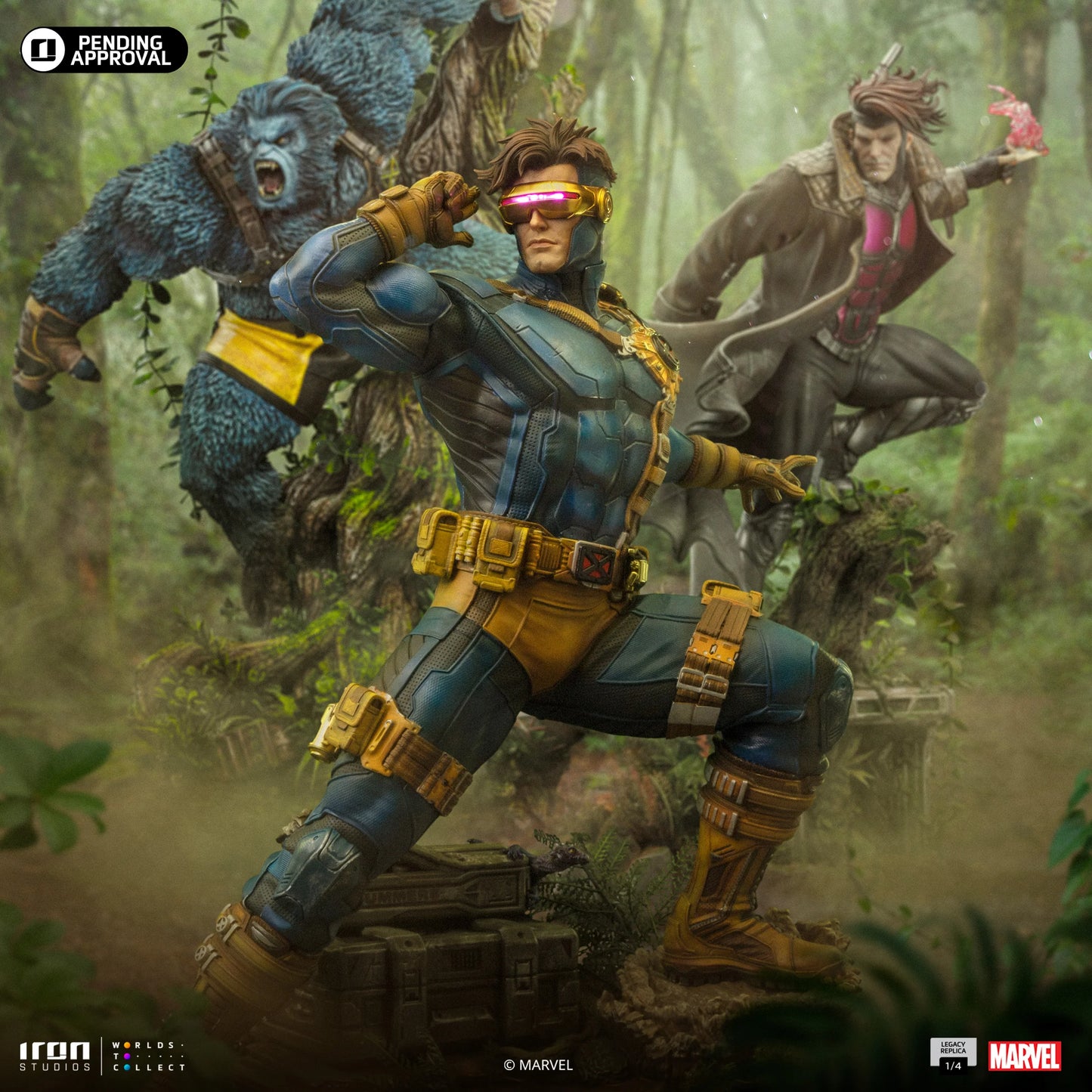 PREVENTA IRON Studios: Marvel X Men 97 - Ciclope Legacy Replica 1/4