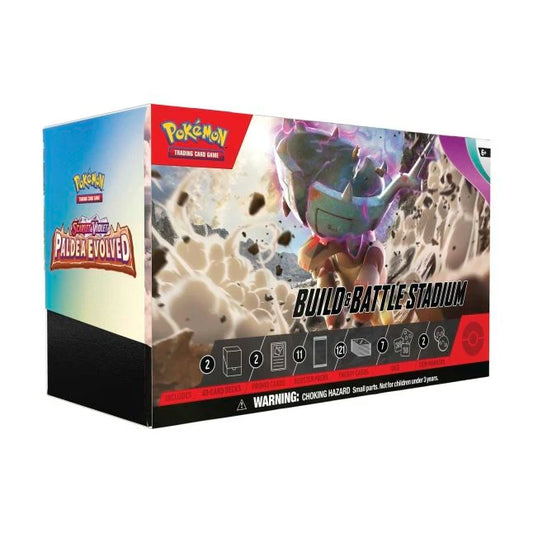 Pokemon TCG Scarlet & Violet: Paldea Evolved - Build & Battle Stadium Ting-Lu En Ingles