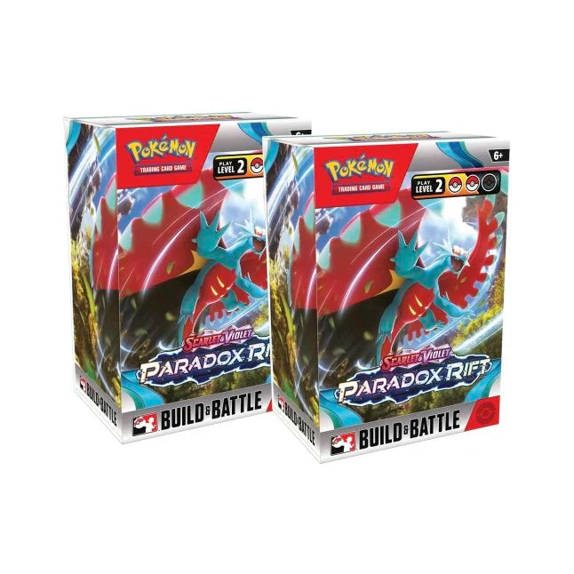 Pokemon TCG Scarlet & Violet: Paradox Rift - Build & Battle Stadium Roaring Moon en Ingles