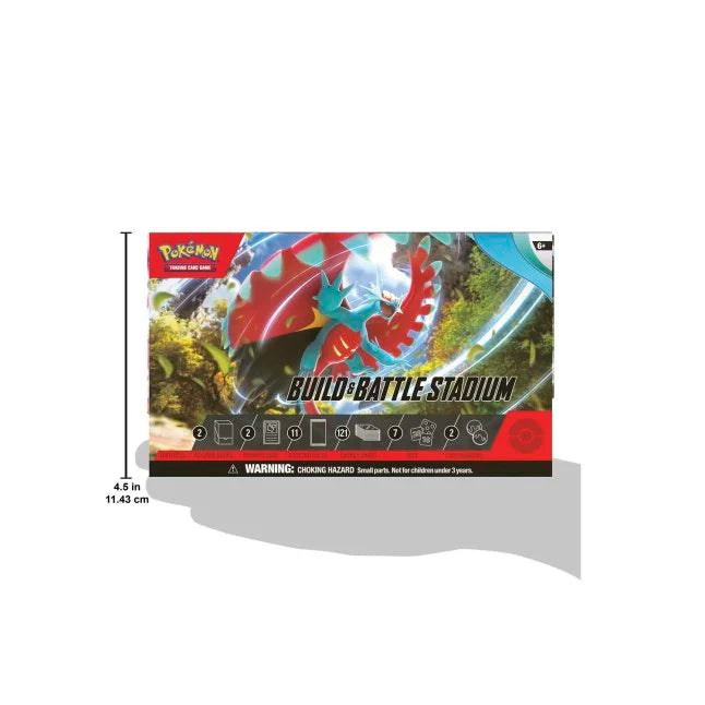 Pokemon TCG Scarlet & Violet: Paradox Rift - Build & Battle Stadium Roaring Moon en Ingles