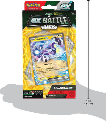 Pokemon TCG: Miraidon ex Battle Deck En Ingles