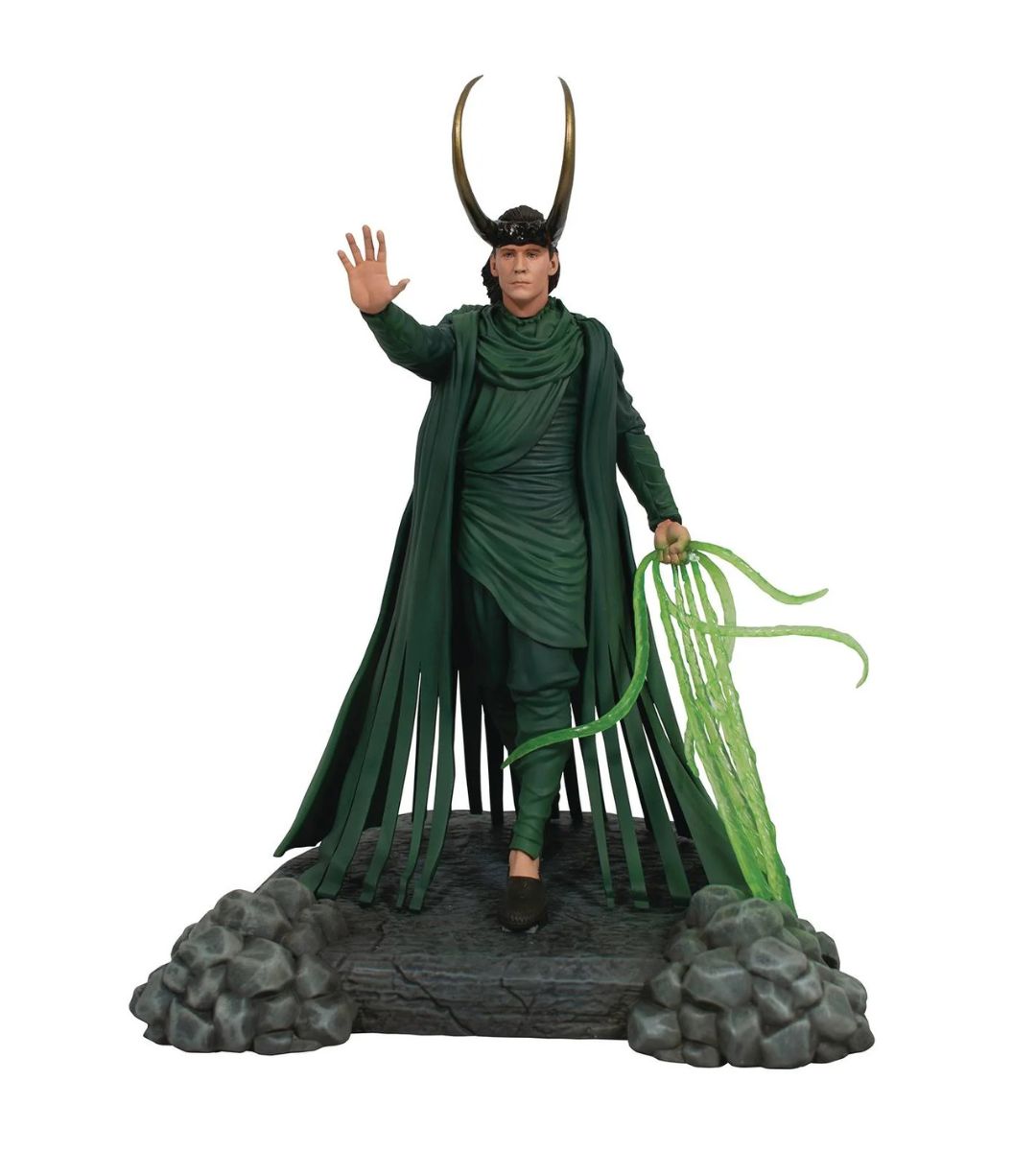 PREVENTA Diamond Select Toys Statue: Marvel Gallery - Loki Time Lord Statue 11 Pulgadas