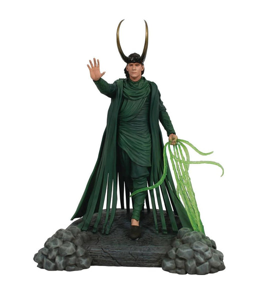 PREVENTA Diamond Select Toys Statue: Marvel Gallery - Loki Time Lord Statue 11 Pulgadas