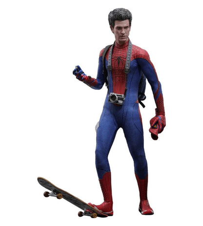 PREVENTA Hot Toys Movie Masterpiece Series: The Amazing Spiderman - Spiderman Andrew Garfield Escala 1/6