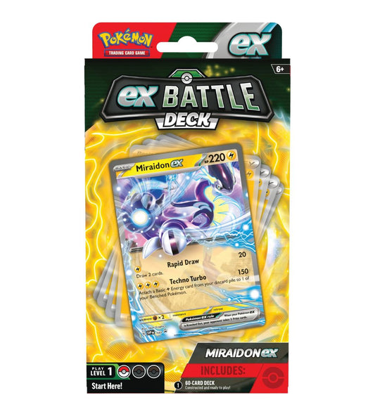 Pokemon TCG: Miraidon ex Battle Deck En Ingles