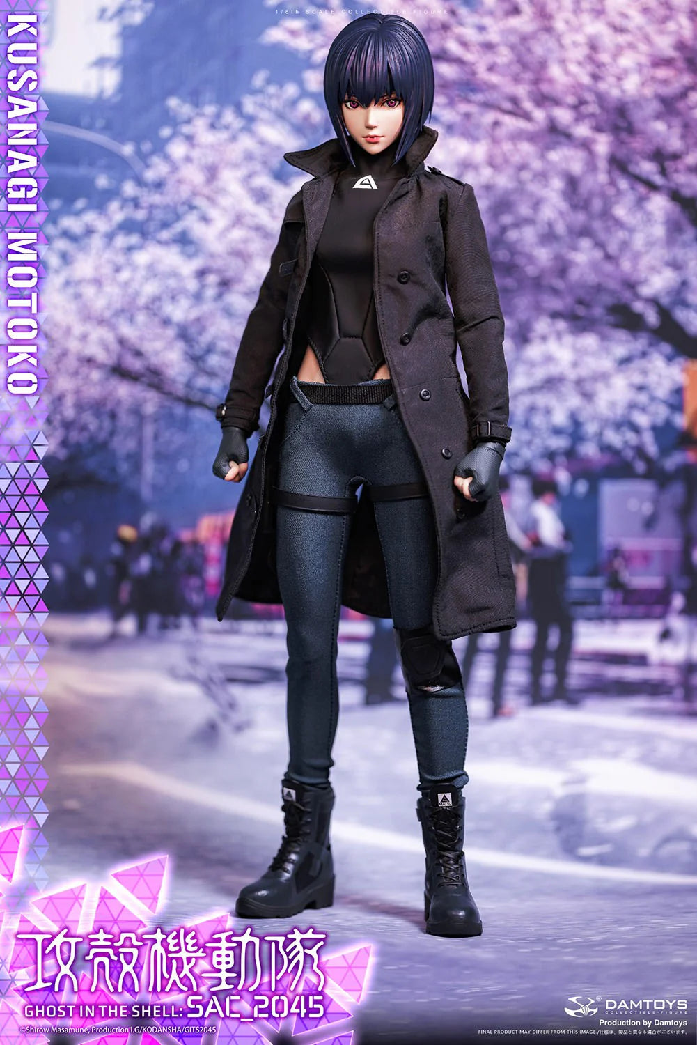 PREVENTA Damtoys: Ghost In The Shell - Motoko Kusanagi Version Casual Escala 1/6