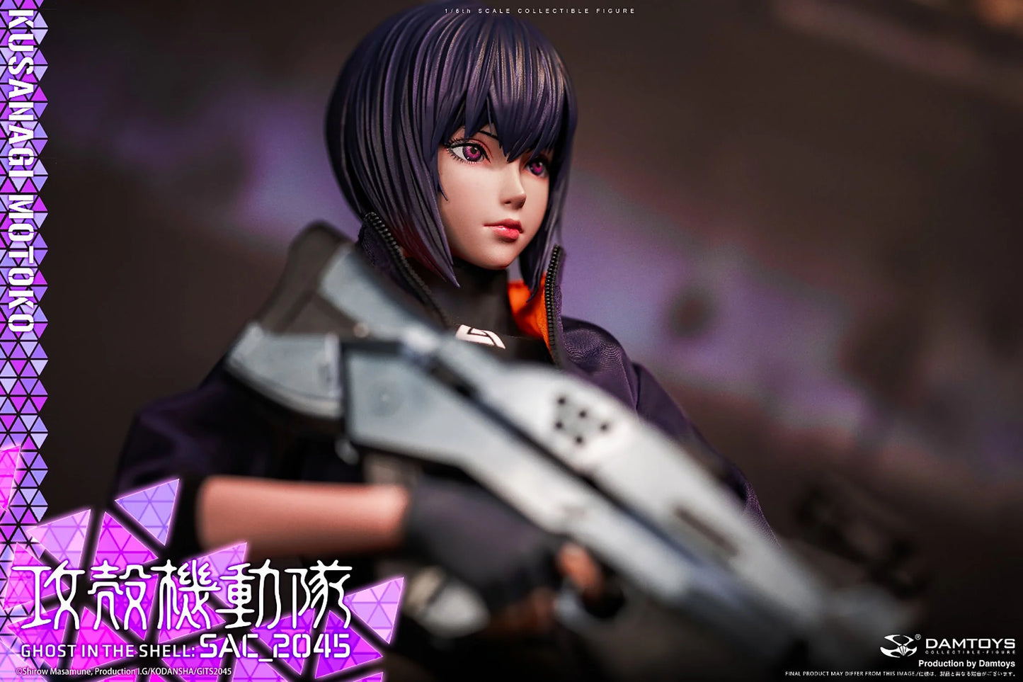 PREVENTA Damtoys: Ghost In The Shell - Motoko Kusanagi Version Casual Escala 1/6