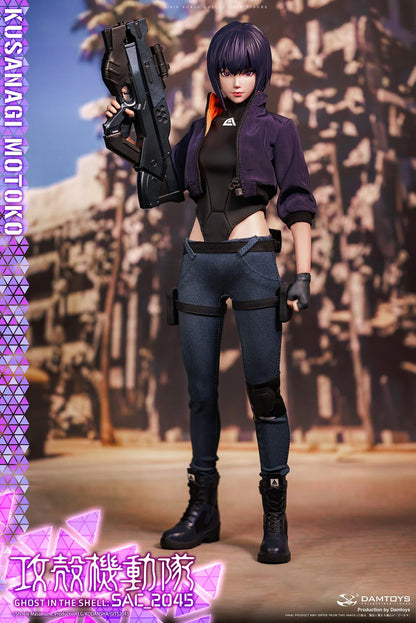 PREVENTA Damtoys: Ghost In The Shell - Motoko Kusanagi Version Casual Escala 1/6