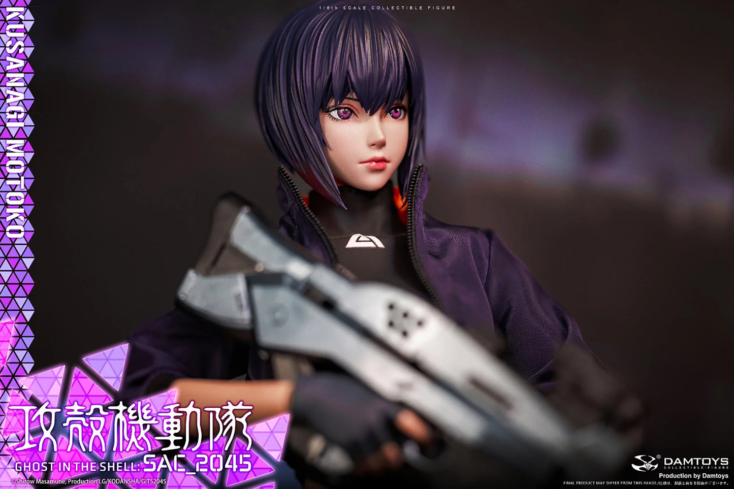 PREVENTA Damtoys: Ghost In The Shell - Motoko Kusanagi Version Casual Escala 1/6