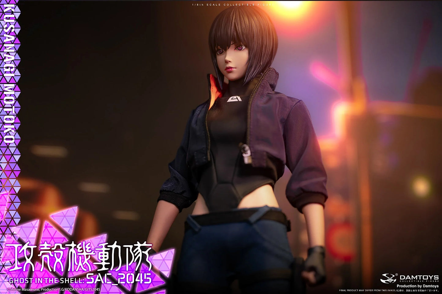 PREVENTA Damtoys: Ghost In The Shell - Motoko Kusanagi Version Casual Escala 1/6