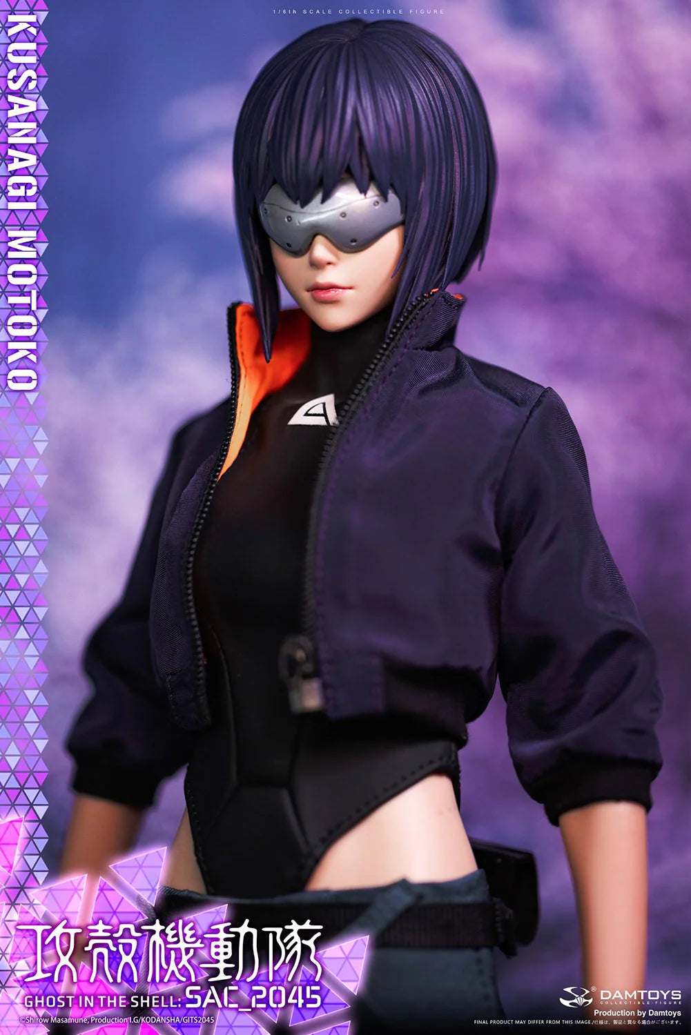 PREVENTA Damtoys: Ghost In The Shell - Motoko Kusanagi Version Casual Escala 1/6