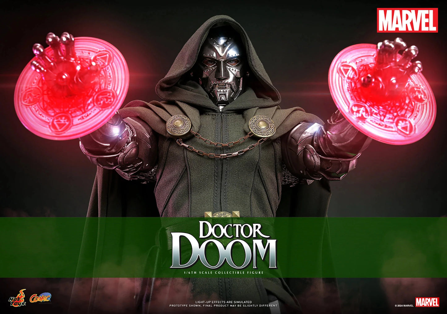 PREVENTA Hot Toys Comic Masterpiece Series: Marvel Comics - Doctor Doom Escala 1/6