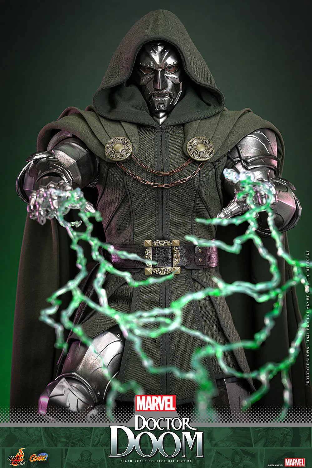 PREVENTA Hot Toys Comic Masterpiece Series: Marvel Comics - Doctor Doom Escala 1/6