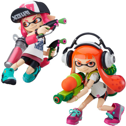 PREVENTA Good Smile Figma: Splatoon 2 - Inkling Chica Deluxe