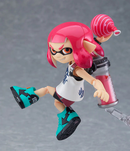 PREVENTA Good Smile Figma: Splatoon 2 - Inkling Chica Deluxe