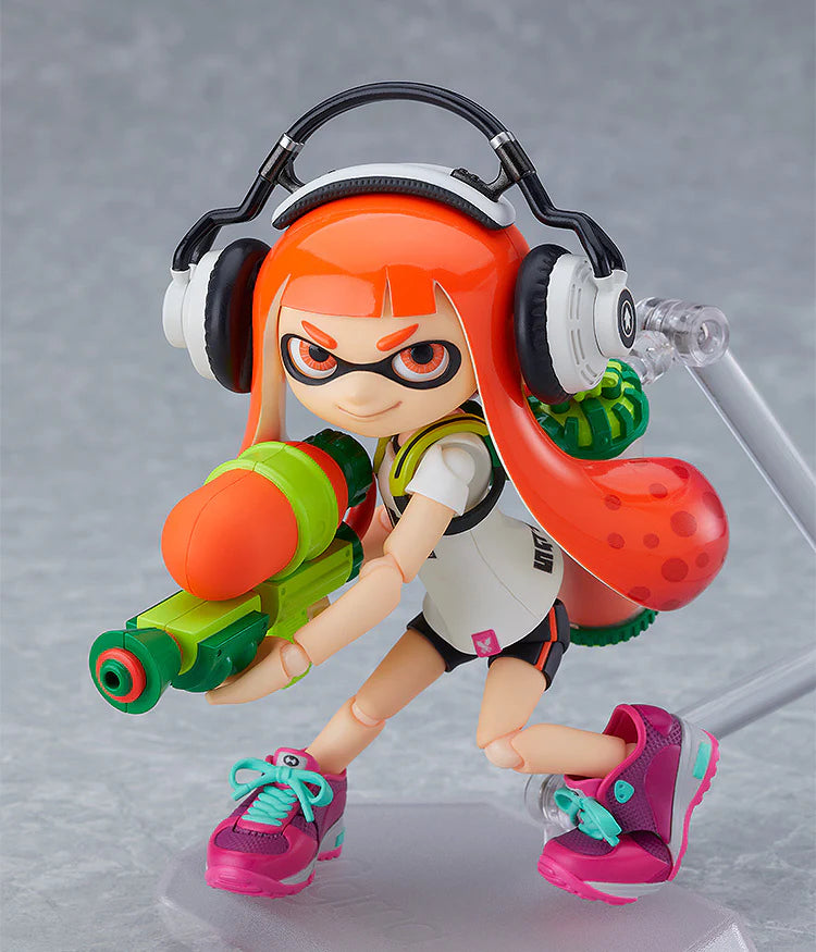 PREVENTA Good Smile Figma: Splatoon 2 - Inkling Chica Deluxe