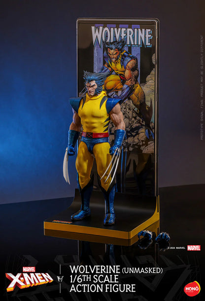 PREVENTA Hono Studio Action Figure: Marvel X-Men - Wolverine Unmasked Escala 1/6