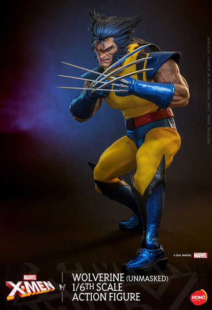 PREVENTA Hono Studio Action Figure: Marvel X-Men - Wolverine Unmasked Escala 1/6