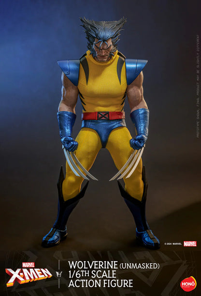 PREVENTA Hono Studio Action Figure: Marvel X-Men - Wolverine Unmasked Escala 1/6