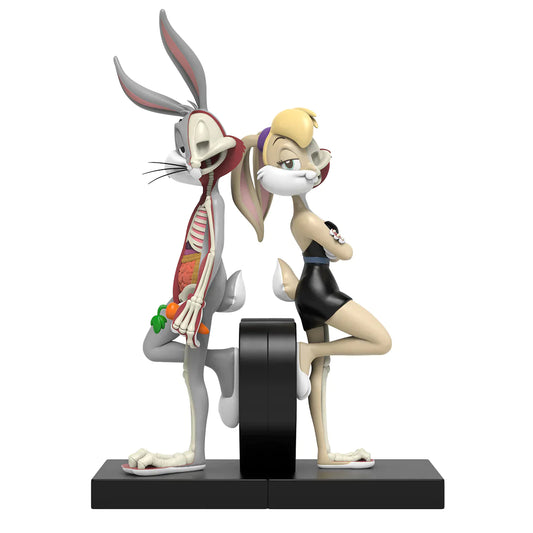Mighty Jaxx Statue Xxray Plus: Warner Bros - Set Bugs Bunny Y Lola Bunny