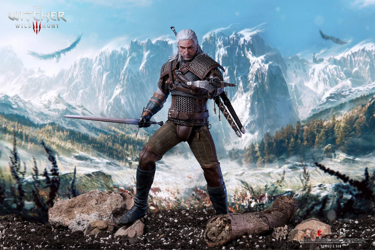 PREVENTA PureArts: The Witcher 3 Wild Hunt - Geralt De Rivia Escala 1/6