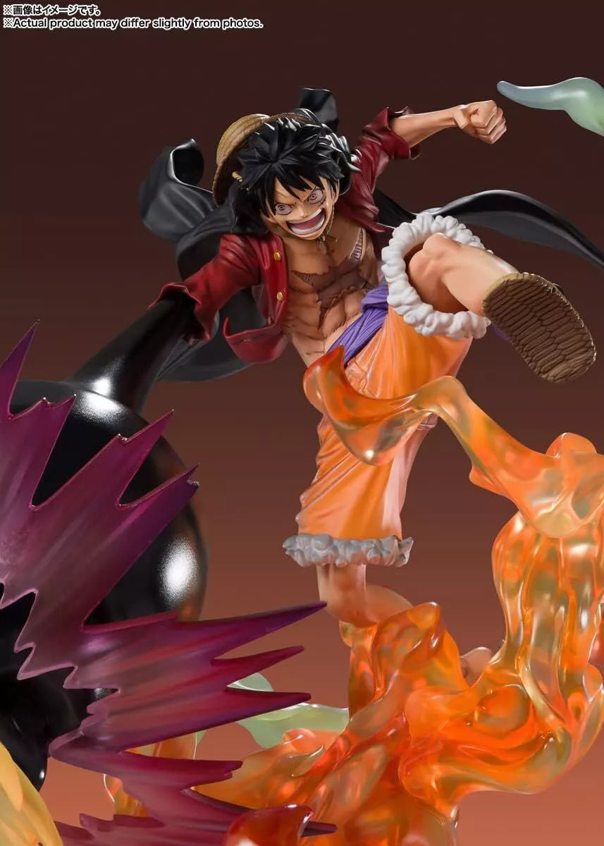 Bandai Tamashii Nations Figuarts ZERO: One Piece - Monkey D Luffy Red Roc Estatua