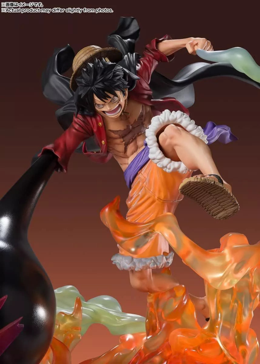 Bandai Tamashii Nations Figuarts ZERO: One Piece - Monkey D Luffy Red Roc Estatua