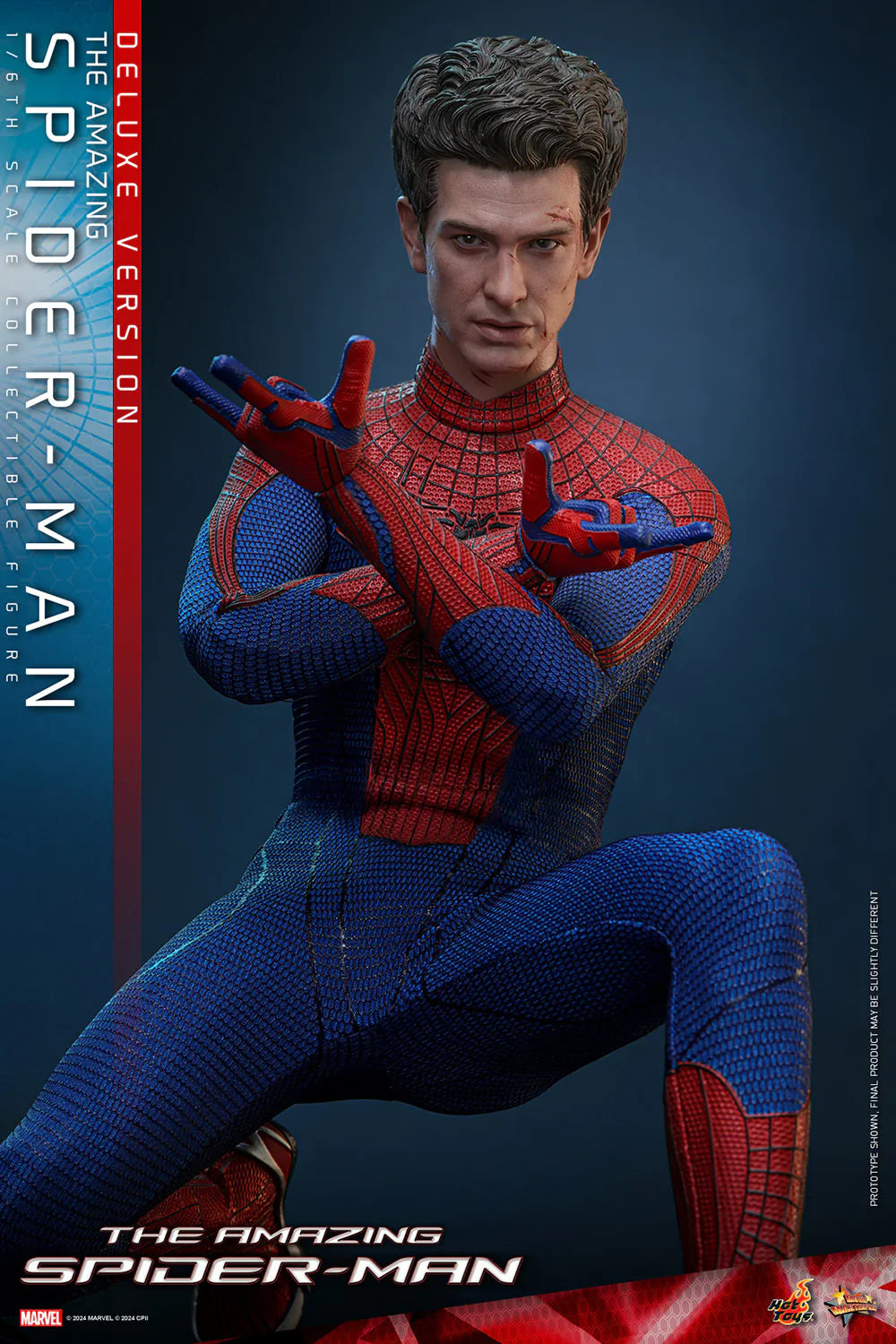 PREVENTA Hot Toys Movie Masterpiece Series: The Amazing Spiderman - Spiderman Andrew Garfield Deluxe Escala 1/6