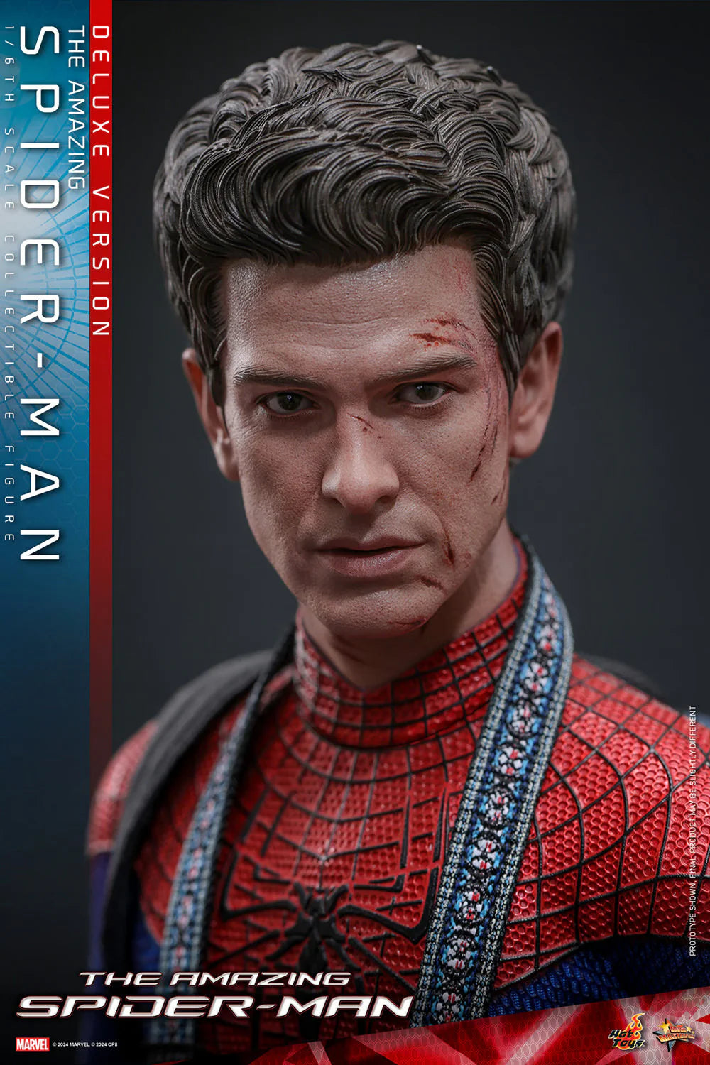 PREVENTA Hot Toys Movie Masterpiece Series: The Amazing Spiderman - Spiderman Andrew Garfield Deluxe Escala 1/6