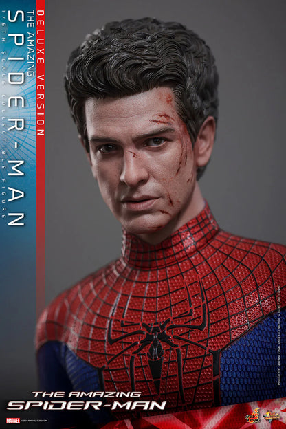 PREVENTA Hot Toys Movie Masterpiece Series: The Amazing Spiderman - Spiderman Andrew Garfield Deluxe Escala 1/6